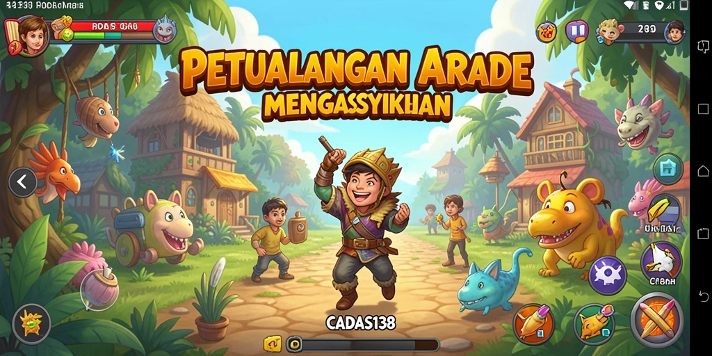 Gameplay seru dan menggembirakan di CADAS138.