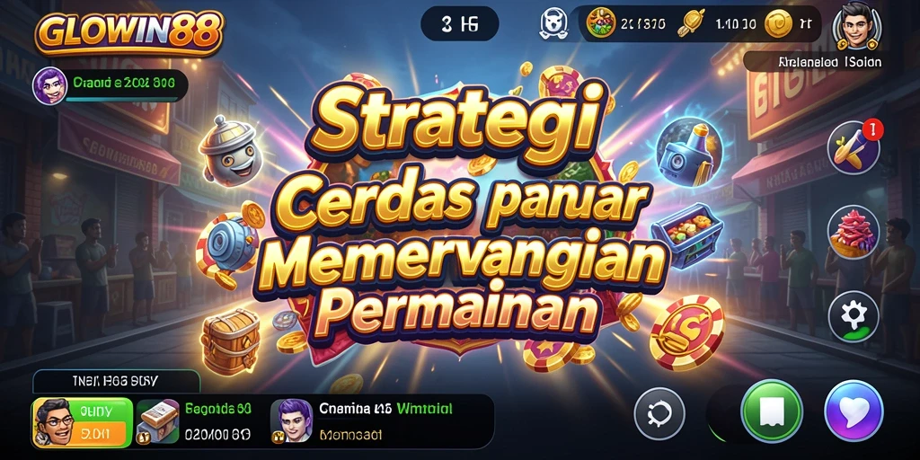 Screenshot dari gameplay GLOWIN88 menunjukkan strategi yang mendalam.