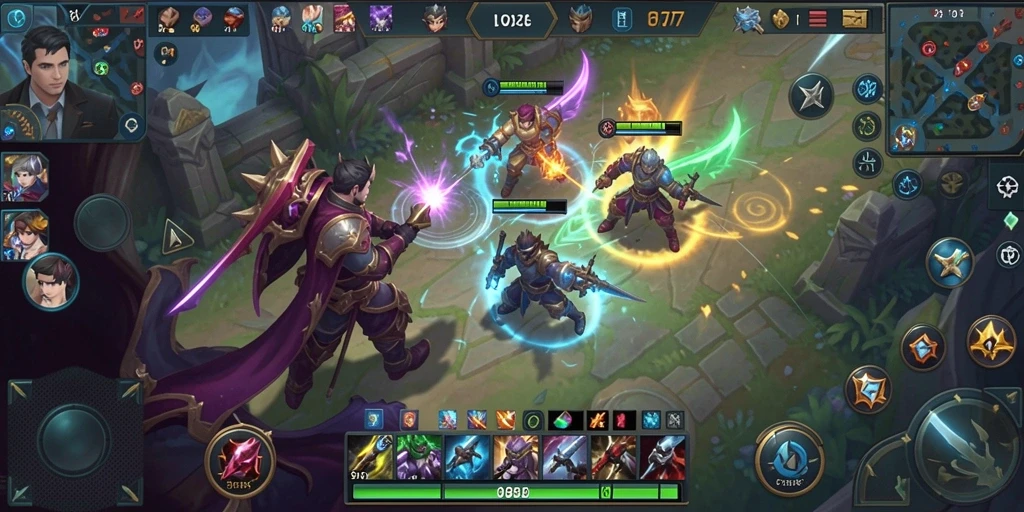 Tampilan gameplay HARAPAN777 yang seru dan strategis dalam pertempuran tim.
