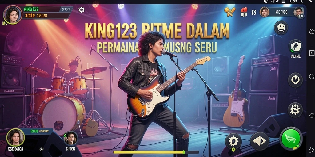 Tampilan gameplay KING123 yang seru dan interaktif.