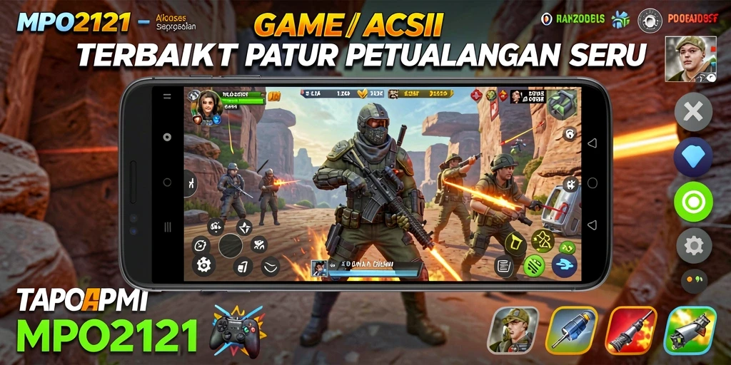 Tampilan menarik gameplay MPO2121 yang penuh aksi.