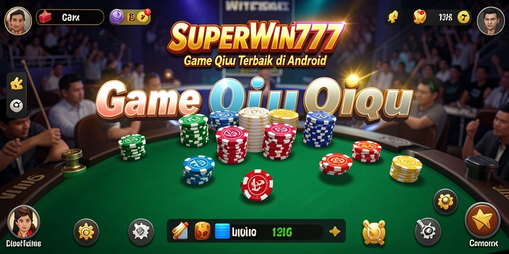 Screenshot gameplay QiuQiuSUPERWIN777 yang seru dan menantang.